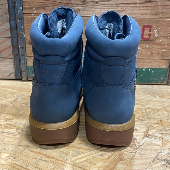 Brand new Waterproof Timberland 6” field boot in dark blue nubuck. - Picture 3 of 7